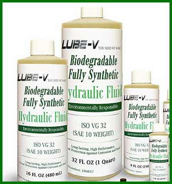 Lube-V Biodegradable Synthetic Hydraulic Fluid