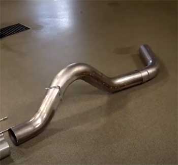 YIKATOO Stainless Steel Turbo Back Exhaust Pipe