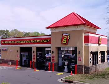 Take 5 Oil Change for fastest changing