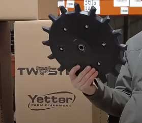 Yetter Poly Twister Closing Wheel