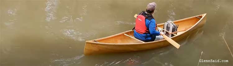 plywood canoe