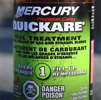 Mercury Quickare Fuel Treatment Additive