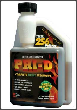 PRI-D Diesel Fuel Treatment