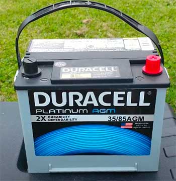 Duracell Car Battery