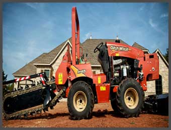 Ditch Witch RT45 Riding Boring Machine