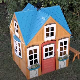 KidKraft Cottage Yard Playhouse