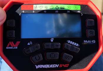 minelab vanquish 540 metal detector