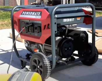 Powermate PM7500 6000 Portable Generator