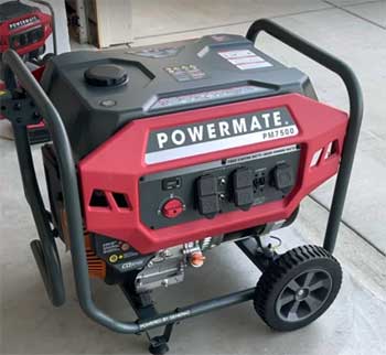 Powermate PM7500 Portable Generator