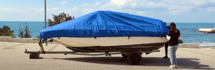 Seal Skin Boat Cover