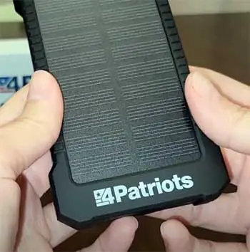 4Patriots Solar Charger