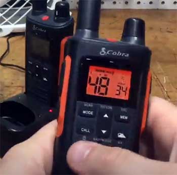 Cobra RX680 Rugged Waterproof Walkie Talkies