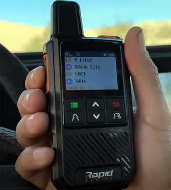 Rapid Radio Walkie Talkie