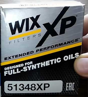 Wix XP Oil Filter