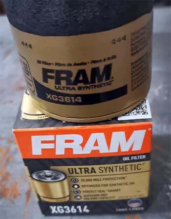 FRAM Ultra Synthetic Oil Filter