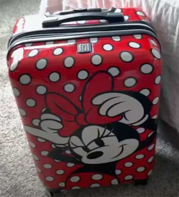 FUL Disney Mickey Mouse 21 Inch Carry On Luggage