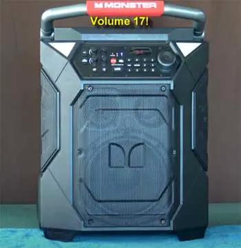 Monster Rockin' Roller 360° Portable Speaker