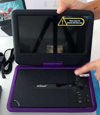 ieGeek Portable DVD Player
