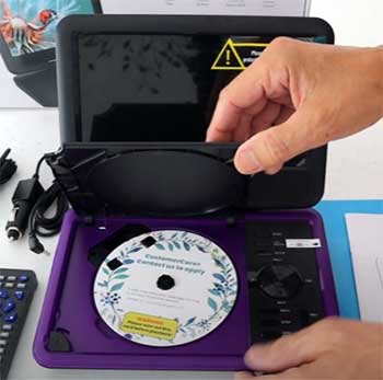 ieGeek Portable DVD Player