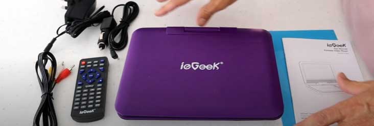 ieGeek Portable DVD Player
