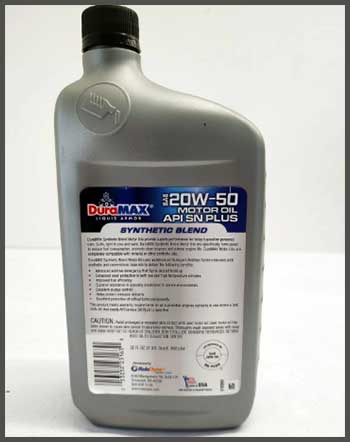 DuraMAX full synthetic oil