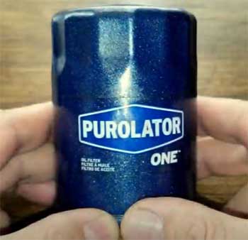 Purolator ONE oil filter