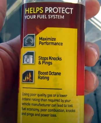 Gumout Octane Booster