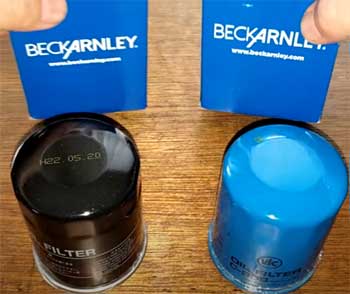 Beck Arnley Oil Filters