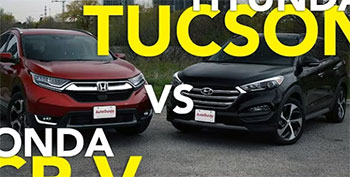 Honda CR-V vs. Hyundai Tucson
