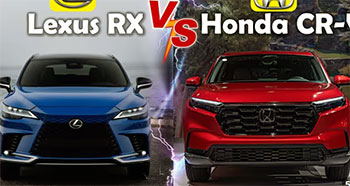 Honda CR-V vs. Lexus RX 350