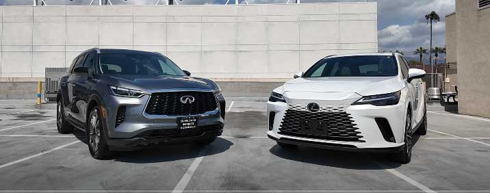 Infiniti QX60 vs. Lexus RX 350