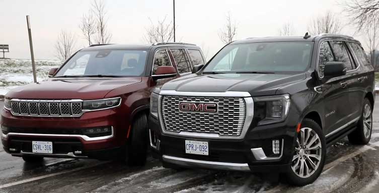 Jeep Wagoneer vs. GMC Yukon