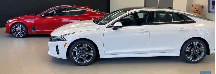 Kia K5 vs. Kia Stinger