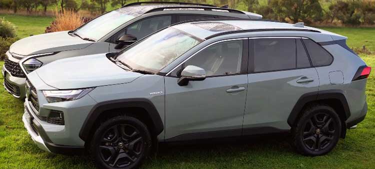 Kia Sportage Hybrid vs. Toyota RAV4 Hybrid