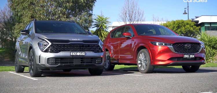 Kia Sportage and Mazda CX-5