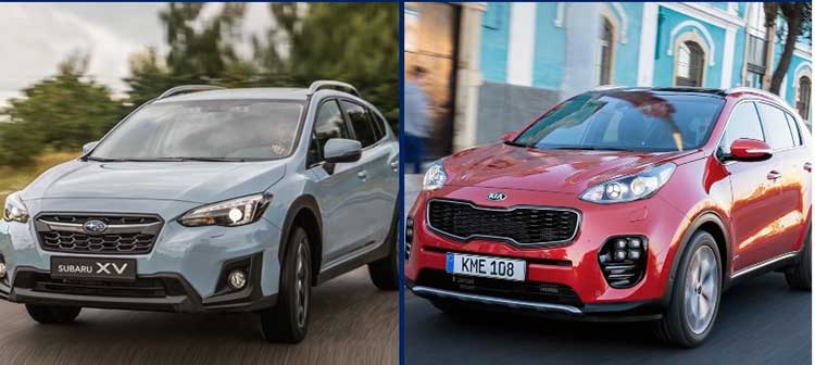 Kia Sportage vs. Subaru Crosstrek