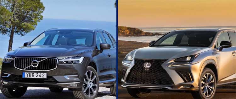 Lexus NX vs. Volvo XC60