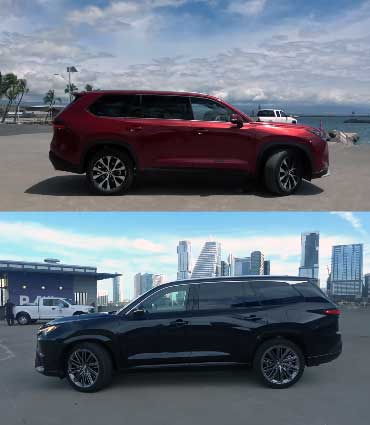 Lexus TX vs. Toyota Grand Highlander