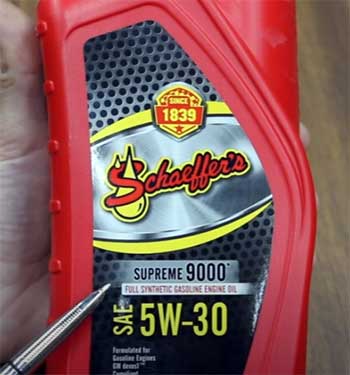 Schaeffer’s Supreme 9000 5W-40