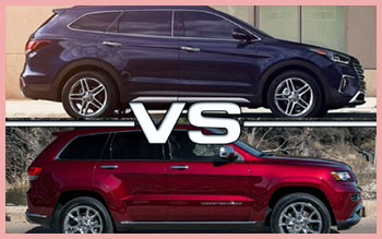 Hyundai Santa Fe Vs. Jeep Grand Cherokee
