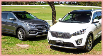 Hyundai Santa Fe Vs. Kia Sorento