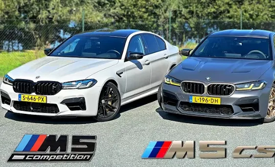 BMW M5 Competition Vs. BMW M5 CS