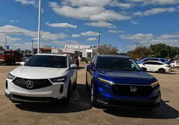 Acura RDX Vs. Honda CR-V