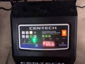 cen tech battery charger