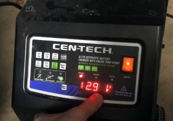 cen tech battery charger