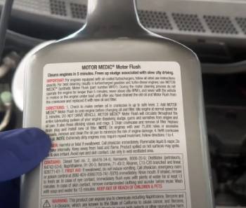 motor medic motor flush