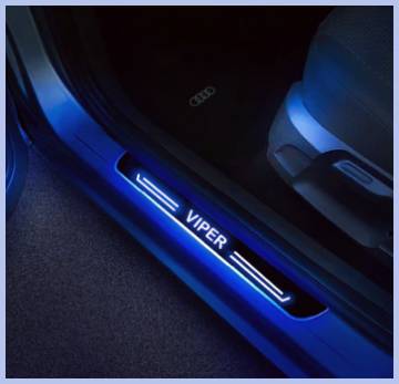 bloomcar led door sill