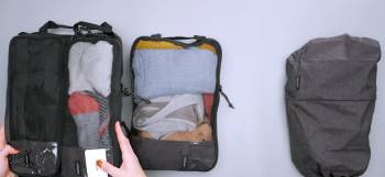 bagsmart compression packing cubes