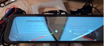 wolfbox mirror dash cam