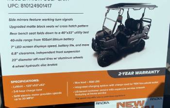 racka golf cart